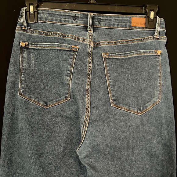 SUMMER NIGHTS HIGH RISE TUMMY
CONTROL TOP CUT HEM FLARE Size 11/30 Style JB88611 - Picture 15 of 16